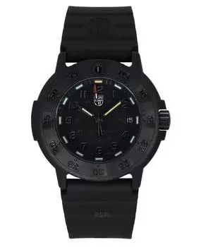 Luminox Original Navy Seal каучуковый ремешок черный циферблат кварцевые дайверские часы XS.3001.EVO.BO.S 200M мужские чёрный