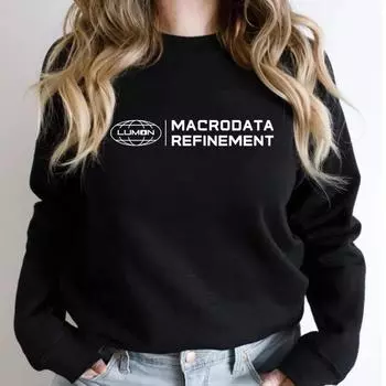 Lumon Macrodata Refinement Severance Толстовка Severance Inspired Shirt Lumon Industries Hoodie Unisex Long Sleeve Sweatshirts S