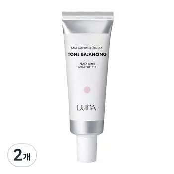 Luna Base Layering Formula Primer 40ml, Peach Layer, 2 pcs.