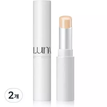Luna Pro Perfecting Stick Concealer 6g, No. 1 Light Beige, 2 pcs.