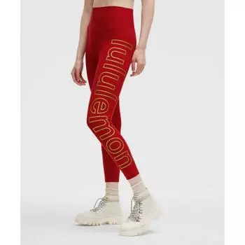 Лунный Новый год Lululemon Align High Rise Pant 25 Темно-красный 4