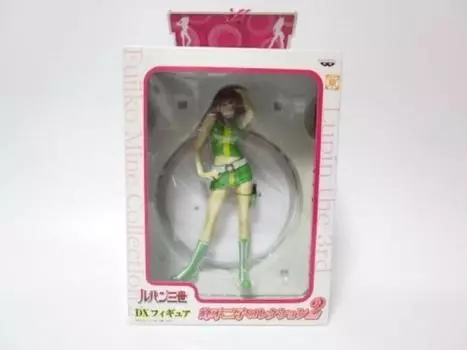 Люпин Третий DX фигурка Fujiko Mine Collection 2 Fujiko Mine Мини-юбка зеленая версия. (Приз)