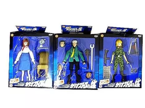 Lupine the Third 7 inch figure DX ~Castle of Cagliostro~ Complete set of 3 types