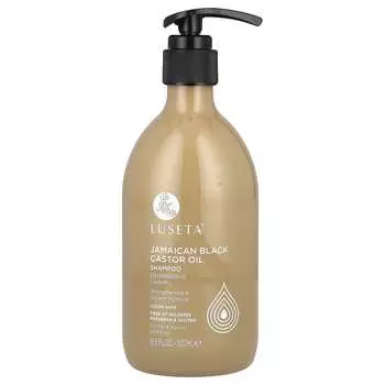Luseta Beauty, Шампунь с ямайским черным касторовым маслом, для сухих и тонких волос, 16,9 жидких унций (500 мл)