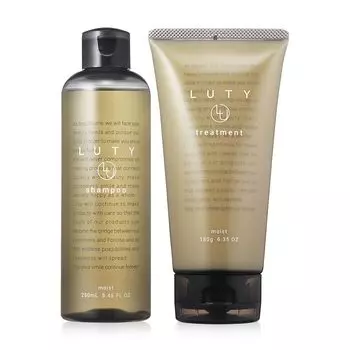 LUTY Набор шампуней для ухода за волосами Beauty Salon Exclusive Amino Acid Shampoo Damage Care Moist 250 мл/180 г