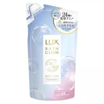 LUX Bath Glow Moisture & Shine Conditioner (Treatment) Refill 350g