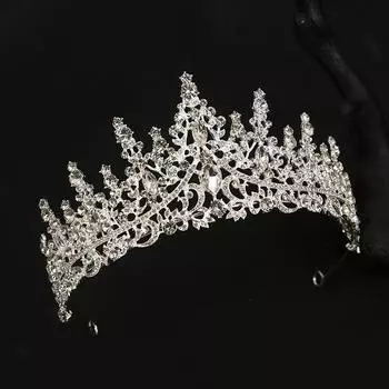 Роскошная циркониевая тиара в корейском стиле, свадебная корона, новые свадебные аксессуары, аксессуары для волос, корона, повязка на голову принцессы на день рождения
