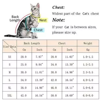 Luxury Cat Harness Jacket with Buckle Winter Warm Pet Clothes for Cats Gatos Katten Kedi Clothing Dog Coat mascotas Costume XS-suit 1.0-1.5kg красный
