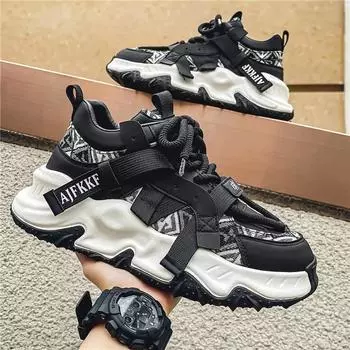 Luxury Men s Sneakers Patchwork Designer Shoes for Men 2024 New Trend Comfortable Sports Breathable Running Shoe Tenis Masculino 39 белый