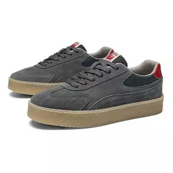 Luxury New Men Lace-up Casual Flat Designer Muller Shoes Suede Genuine Leather Comfy Driving Shoes Non-slip Tenis Masculino Shoe 39 серый