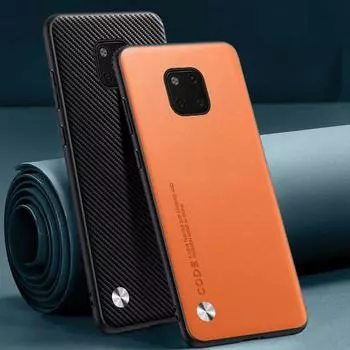 Luxury PU Leather Case For Huawei Mate 20 Pro Back Cover Matte Silicone Protection Phone Case For Huawei Mate 20 20X Mate20 Pro Mate 20 Pro чёрный