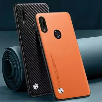 Luxury PU Leather Case For Huawei P Smart Plus 2018 Back Cover Matte Silicone Protection Phone Case For Huawei Nova 3i Nova3i For P Smart Plus чёрный