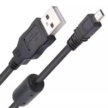 [LUYING] USB-кабель Nikon UC-E6 Совместимый продукт Интерфейс 8-контактный для USB-кабеля подключения 1 м CoolPix 2100, 2200, 3100, 3200 S500, S510, S520,