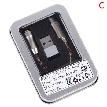 Lxdac A01 Alc5686 Usb Type C до 3,5 мм ЦАП-усилитель для наушников цифровой декодер