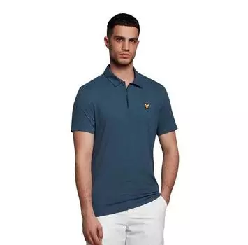 Lyle & Scott Concealed Button поло с короткими рукавами XL