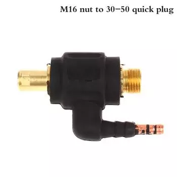 M16 Tig Torch сварочный адаптер гаечное соединение DKJ10-25 DKJ35-50 Tig сварочный адаптер