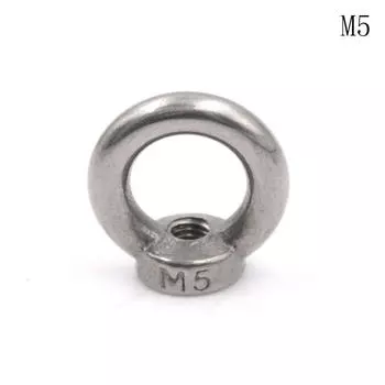 M5/M6/M8/M10/M12 Подъемная гайка с проушиной из нержавеющей стали 304 Кольцевые гайки M5