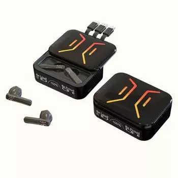 M80 TWS BT наушники True Wireless Earbud цифровой дисплей внутриканальные наушники водонепроницаемые наушники Type-C игровая гарнитура L-1335