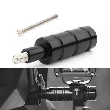 M8 M6 Bolt Motorcycle LED Headlight Fog Light Mountings Bracket Post Support Base Universal Adjustable Mount Bracket