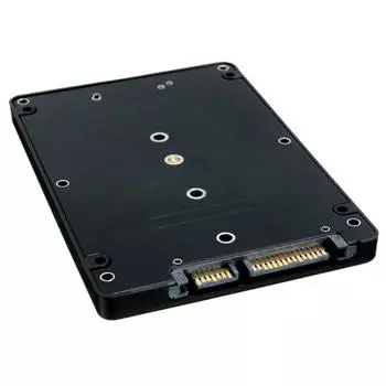 М.2 НГФФ (SATA) SSD до 2,5-дюймового адаптера SATA, корпус толщиной 8 мм, адаптер IO M.2 SATA SSD для настольного компьютера/ноутбука