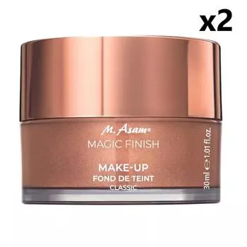 M Asam Magic Finish Makeup 4in1 Праймер Легкая Тональная Основа 30 мл 2 шт.