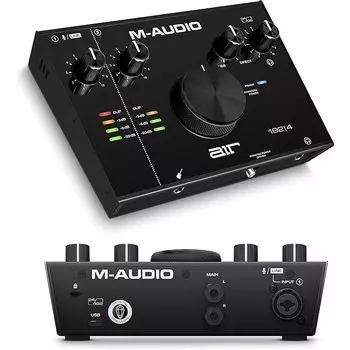 M-Audio USB USB-C аудиоинтерфейс 2 входа 2 выхода В комплекте с программным обеспечением для создания музыки Воспроизведение Источник звука высокого разрешения Домашняя запись Низкий уровень шума DTM