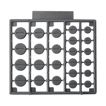 M.S.G Modeling Support Goods Plastic Unit P115 Minus Mold III Non-Scale Plastic Model Molding Color
