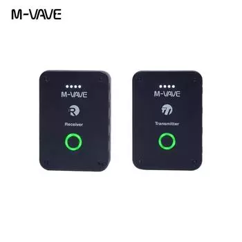 M-VAVE WP-9 2.4G Беспроводная система Наушники Монитор Система Перезаряжаемый Передатчик Приемник Функция Моно Записи