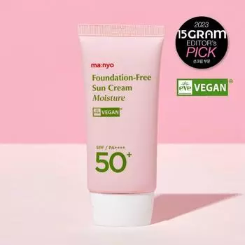 ma:nyo Солнцезащитный крем без тональной основы увлажняющий 50 мл SPF50+ PA++++