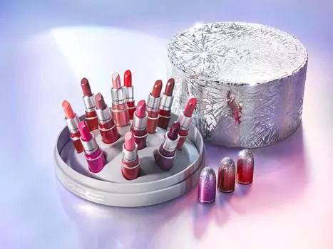 MAC 2020 Christmas Coffret Surefire Hit Mini Lipstick x 12 Vault