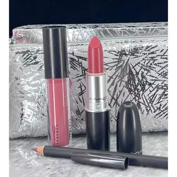 Mac Firework IT Lip Kit румяна набор из 3 предметов
