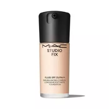 Mac Mac Studio Fix Fluid Spf25 Pa++ Skin Balancing Complex Стойкая мягкая матовая основа NC15