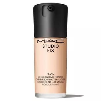 MAC Studio Fix Fluid Skin Balancing Complex Стойкая мягкая матирующая тональная основа SPF 25 PA++, N12, 1 шт, 30 мл