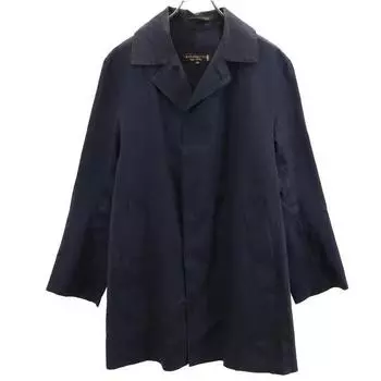 Mackintosh Made in the UK Rubberized coat 36 Navy system Men s Used