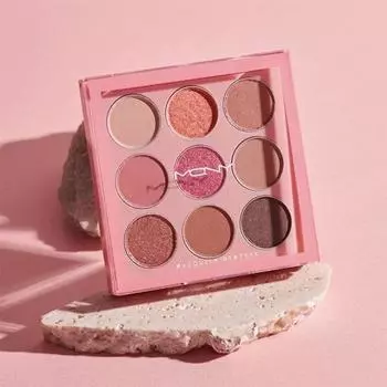 MACQUEEN NEWYORK 1001 Tone-On-Tone Shadow Palette Pro 9 # Розовый режим 9g