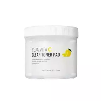 MACQUEEN NEWYORK Yuja Vita C Clear Toner Pad 100 шт.