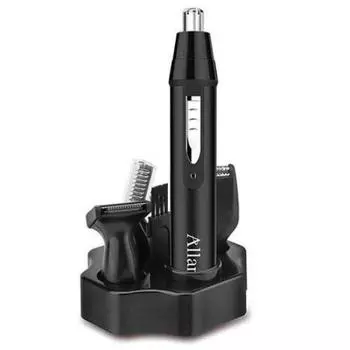 Macross Allans Grooming Rechargeable Smart Style with 4 Attachments Nose Men s (Hair Clipper, Shaving, Hair, Body) MEBM-40