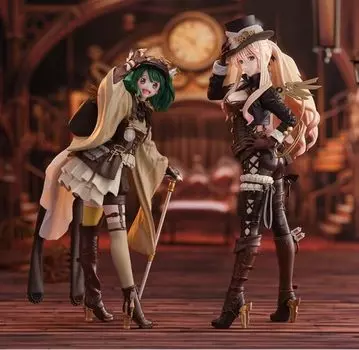 Macross F Figure Ranka Lee Sheryl Nome Fashionable Macross Revolution Types Official Goods FIGURIZM Ver. [2 Set]