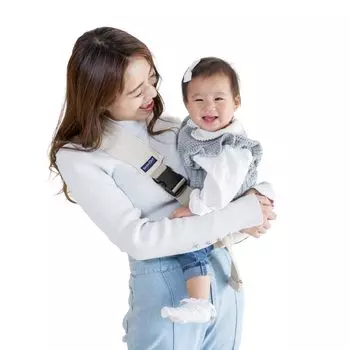 Made in Japan DAKKOLT Unity Hickory Beige Genuine Ultra Lightweight 160g Clean One Hand Second Baby Carrier Strap Easy for Anyone Safe Baby Belt 1 to