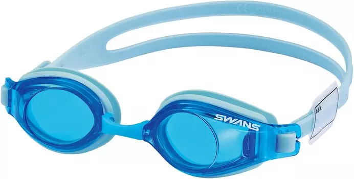 Made in Japan Swimming Goggles SKBL Sky Blue for Children 6 to 12 Years [SWANS] SJ-24N