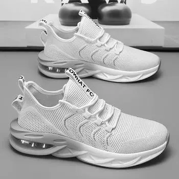 MAEDEF Sports Shoes Men Breathable Lightweight Running Shoes Comfortable Athletic Sneakers Non Slip Daily Walking Shoes for Men 39