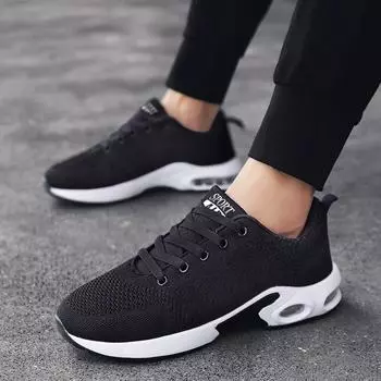 MAEDEF Summer Casual Shoe High Quality Lace Up Anti Slip Breathable Mens Walking Shoes Outdoor Low-Top Running Training Footwear 38 синий