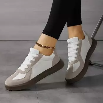 MAEDEF Women Deutsch Trainer Shoes Casual Sneakers Lightweight Anti Slip Walking Shoe Sport Sneakers Women s Vulcanize Shoes 36