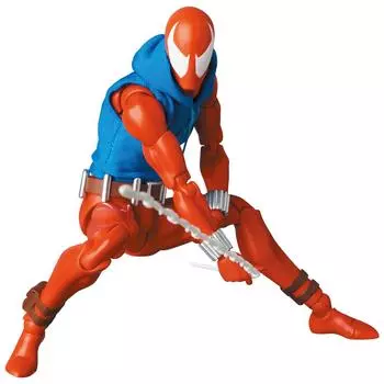 MAFEX MAFEX SCARLET SPIDER Scarlet Spider Height 155mm painted action figure No.186 (COMIC Ver.) approx. non-scale