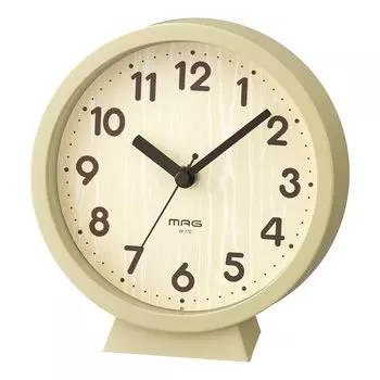 MAG Table Analog Continuous Second Can Be Used as a Natural Clock, Compote, Silent, Hand, Stand, W-770N-Z