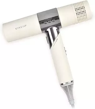 Магазин KINUJO Hair Silk Large Air Quick Negative Far инфракрасный глянцевый терагерцовый температурный цвет руководство по выцветанию белый [Официальный эксклюзив] Сушилка,
