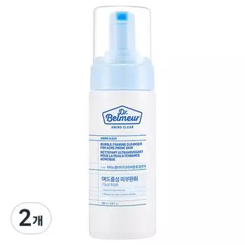 МАГАЗИН ЛИЦА Доктор. Belmeur Amino Clear Пенка для умывания с угревой сыпью, 2 упаковки, 150 мл