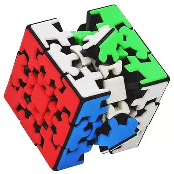 Magic Gear Cube 3x3 3x3x3 Profissional Gearwheel Cubo Magico Gear Pyramid Cylinder Puzzle Series Toys Puzzle Twist Game Gifts