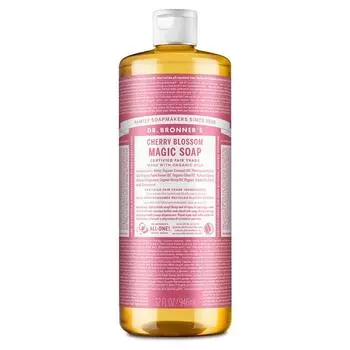 Magic Soap CH 946 мл Органическое мыло Dr.. Броннерс (вишня в цвету)