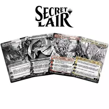 Magic the Gathering Wpn Эксклюзивный секрет More Borderless Planeswalkers Lair